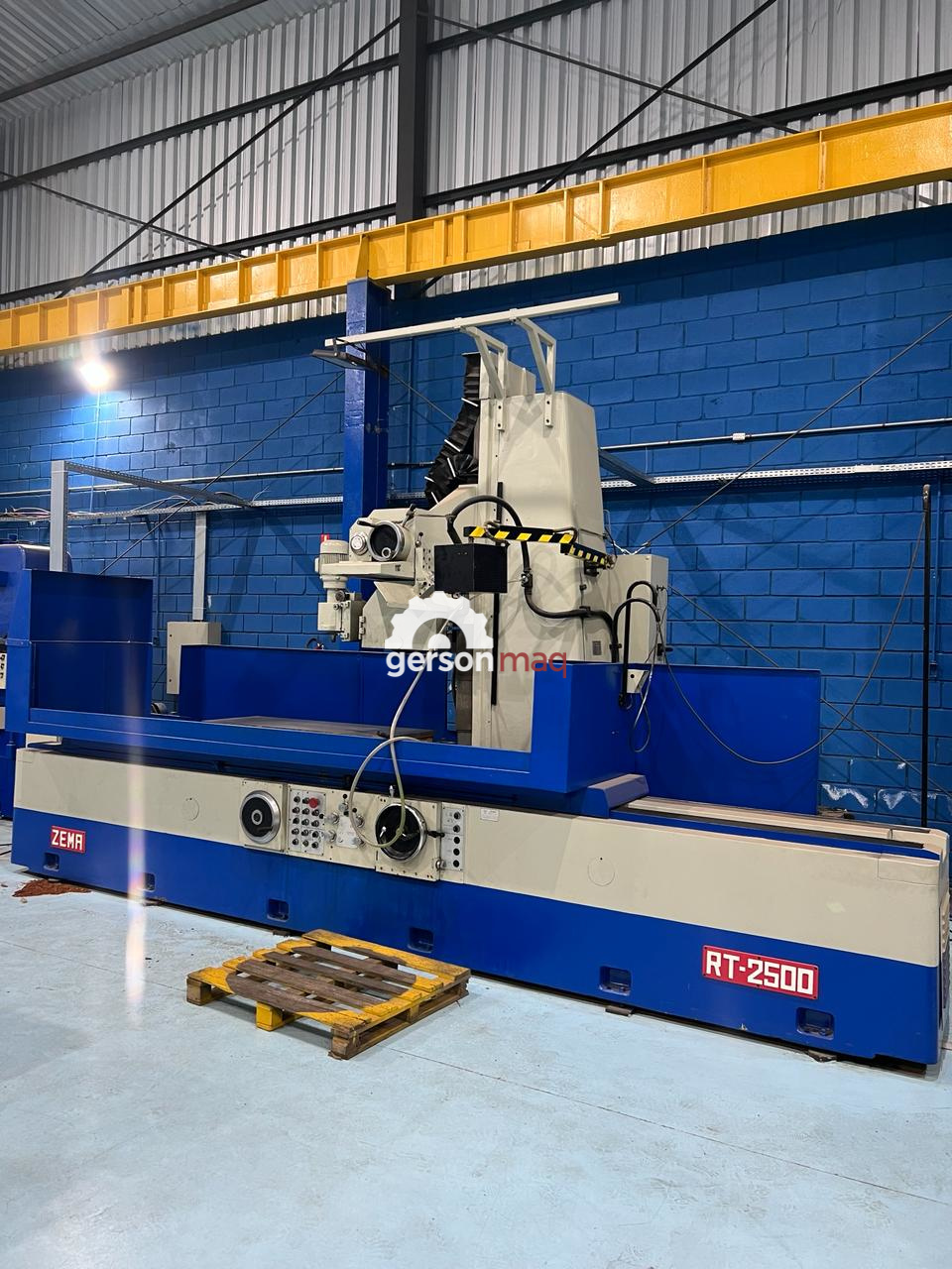 RETIFICA PLANA ZEMA RT2500 com 1000 MM em Z